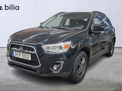 Svart Begagnad 2016 Mitsubishi ASX Plus SUV | 89 900 kr (Superpris)