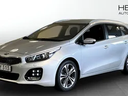 Grå (grey) Begagnad 2017 Kia Ceed Sportswagon GT-Line Kombi | 129 900 kr (Marknadspris)
