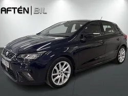 Mörkblå Begagnad 2021 Seat Ibiza FR Halvkombi | 159 900 kr (Marknadspris)
