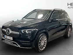 Svart (black) Begagnad 2021 Mercedes GLE350e AMG line Kombi | 659 900 kr (Dyr)