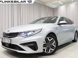 Grå Begagnad 2019 Kia Optima Hybrid 2 Sedan | 239 900 kr (Marknadspris)