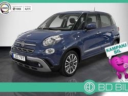 Blå Begagnad 2017 Fiat 500L Cross Minibuss | 115 900 kr (Marknadspris)