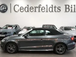 Grå Begagnad 2016 Audi A3 Cabriolet S-Line Cab | 259 000 kr (Marknadspris)