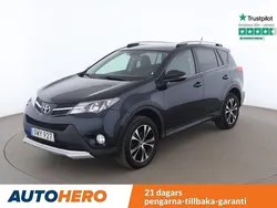 Mörkblå (blå) Begagnad 2015 Toyota RAV4 SUV | 170 000 kr (Marknadspris)