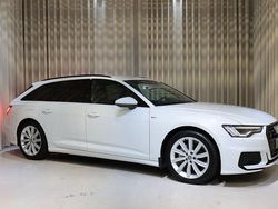 Vit Begagnad 2018 Audi A6 S-Line Kombi | 349 900 kr