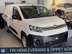 Vit Begagnad 2023 Citroën e-Berlingo Business Class Minibuss | 349 900 kr (Superpris)