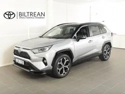 Grå Begagnad 2021 Toyota RAV4 Hybrid Premium SUV | 394 900 kr (Marknadspris)