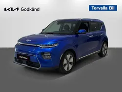 Blå (neptune blue) Begagnad 2022 Kia Soul EV Advance SUV | 254 900 kr (Marknadspris)