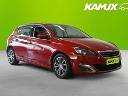 Röd Begagnad 2015 Peugeot 308 Halvkombi | 84 500 kr (Bra pris)