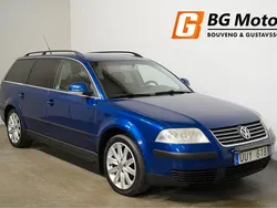 Mörkblå Begagnad 2004 VW Passat Trendline Kombi | 24 900 kr (Dyr)