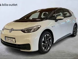 Vit Begagnad 2021 VW ID.3 Pro Performance Halvkombi | 239 900 kr (Marknadspris)