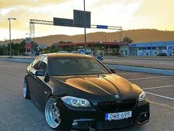 Svart Begagnad 2012 BMW 520 M Sport Sedan | 120 000 kr (Lite dyr)