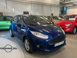 Blå Begagnad 2014 Ford Fiesta Titanium Halvkombi | 64 900 kr (Marknadspris)