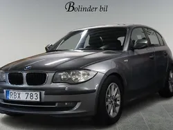Grå Begagnad 2010 BMW 118 Halvkombi | 68 900 kr (Dyr)