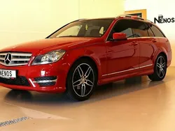 Ljusröd (röd) Begagnad 2012 Mercedes C200 Kombi | 124 900 kr (Lite dyr)
