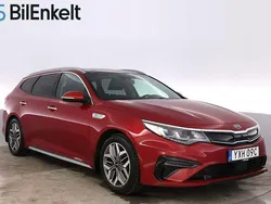 Röd Begagnad 2019 Kia Optima Hybrid 2 Sedan | 213 900 kr (Marknadspris)