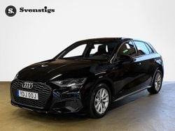 Svart Begagnad 2022 Audi A3 Sportback Proline Halvkombi | 238 800 kr (Marknadspris)