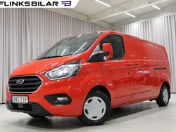 Röd Begagnad 2018 Ford Transit Custom Van | 169 900 kr (Superpris)