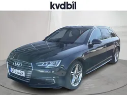 Blå (blå metallic) Begagnad 2017 Audi A4 S-Line Kombi | 179 800 kr (Marknadspris)