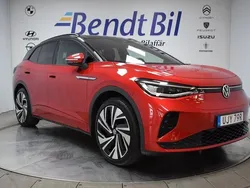 Röd Begagnad 2021 VW ID.4 GTX SUV | 379 500 kr (Bra pris)