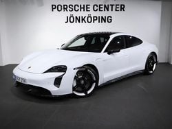Vit (white) Begagnad 2022 Porsche Taycan 4S Sedan | 849 000 kr (Marknadspris)