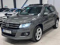 Mörkgrå Begagnad 2015 VW Tiguan R-line SUV | 164 900 kr (Marknadspris)