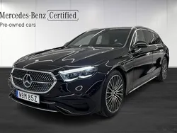 Svart Begagnad 2024 Mercedes E300 AMG Kombi | 698 000 kr (Marknadspris)