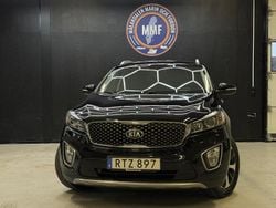 Svart Begagnad 2016 Kia Sorento SUV | 219 800 kr (Marknadspris)