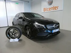 Svart Begagnad 2016 Mercedes A180 AMG Halvkombi | 179 900 kr (Marknadspris)