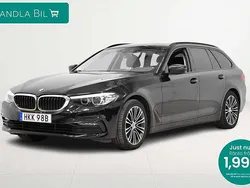 Svart Begagnad 2020 BMW 520 Sport Line Kombi | 319 900 kr (Bra pris)