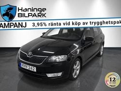 Svart Begagnad 2014 Skoda Rapid Halvkombi | 84 995 kr (Marknadspris)
