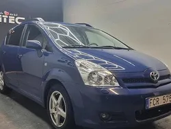 Mörkblå Begagnad 2006 Toyota Corolla Verso Minibuss | 34 900 kr (Marknadspris)