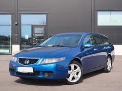 Blå Begagnad 2004 Honda Accord Sport Kombi | 49 900 kr (Marknadspris)