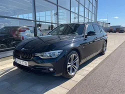 Svart Begagnad 2017 BMW 330 Sport Line Kombi | 219 900 kr (Marknadspris)