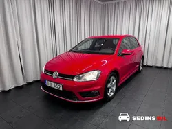 Röd Begagnad 2017 VW Golf VII GT Halvkombi | 119 900 kr (Bra pris)