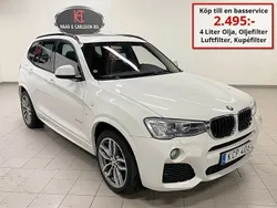 Vit Begagnad 2015 BMW X3 M Sport SUV | 174 900 kr (Marknadspris)