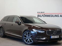 Mörkbrun (brun) Begagnad 2020 Volvo V90 Inscription Kombi | 319 900 kr (Marknadspris)