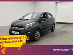 Svart Begagnad 2020 Kia Picanto Advance Halvkombi | 104 800 kr (Marknadspris)