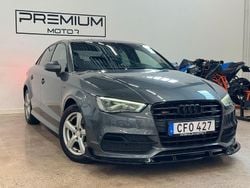Grå Begagnad 2016 Audi A3 S-Line Sedan | 174 900 kr (Marknadspris)