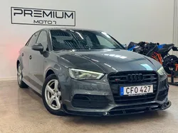 Grå Begagnad 2016 Audi A3 S-Line Sedan | 189 900 kr (Bra pris)