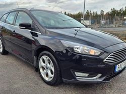 Svart Begagnad 2016 Ford Focus Titanium Kombi | 64 900 kr (Superpris)