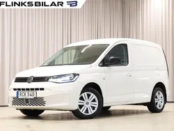 Vit Begagnad 2021 VW Caddy Minibuss | 219 900 kr (Marknadspris)