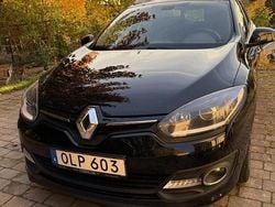 Svart Begagnad 2014 Renault Mégane GrandTour LIMITED Kombi | 42 000 kr (Superpris)