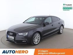 Grå Begagnad 2016 Audi A5 Sportback S-Line Halvkombi | 162 000 kr (Marknadspris)