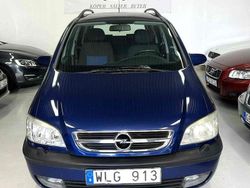Blå Begagnad 2005 Opel Zafira Minibuss | 23 900 kr (Marknadspris)