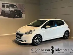 Vit Begagnad 2014 Peugeot 208 Halvkombi | 89 900 kr (Marknadspris)