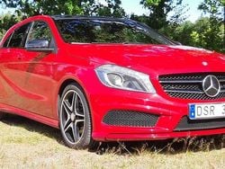 Röd Begagnad 2013 Mercedes A250 AMG line Halvkombi | 129 000 kr (Superpris)