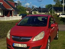 Röd Begagnad 2008 Opel Corsa Halvkombi | 17 900 kr (Bra pris)