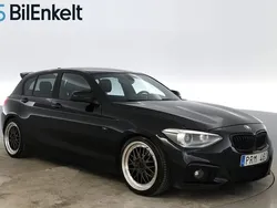 Svart Begagnad 2012 BMW 125 Sport Line Halvkombi | 139 900 kr