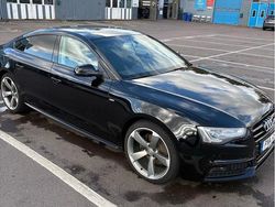 Svart Begagnad 2016 Audi A5 Sportback Comfort Halvkombi | 190 000 kr (Marknadspris)